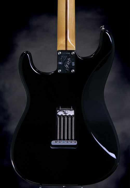 Fender Strat Eric Johnson Usa Signature Sss Mn - Black - Str shape electric guitar - Variation 2