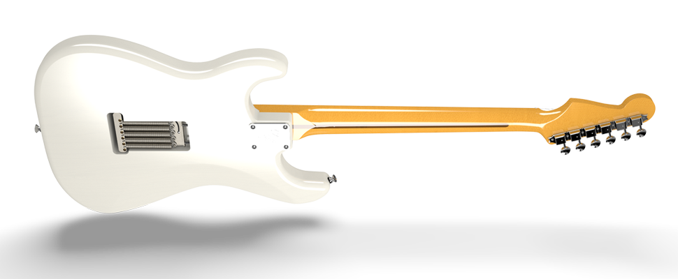 Fender Strat Eric Johnson Usa Sss Mn - White Blonde - Str shape electric guitar - Variation 2