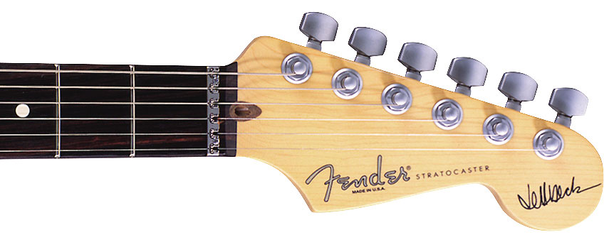 Fender Jeff Beck Strat Usa Signature 3s Trem Rw - Olympic White - Str shape electric guitar - Variation 4