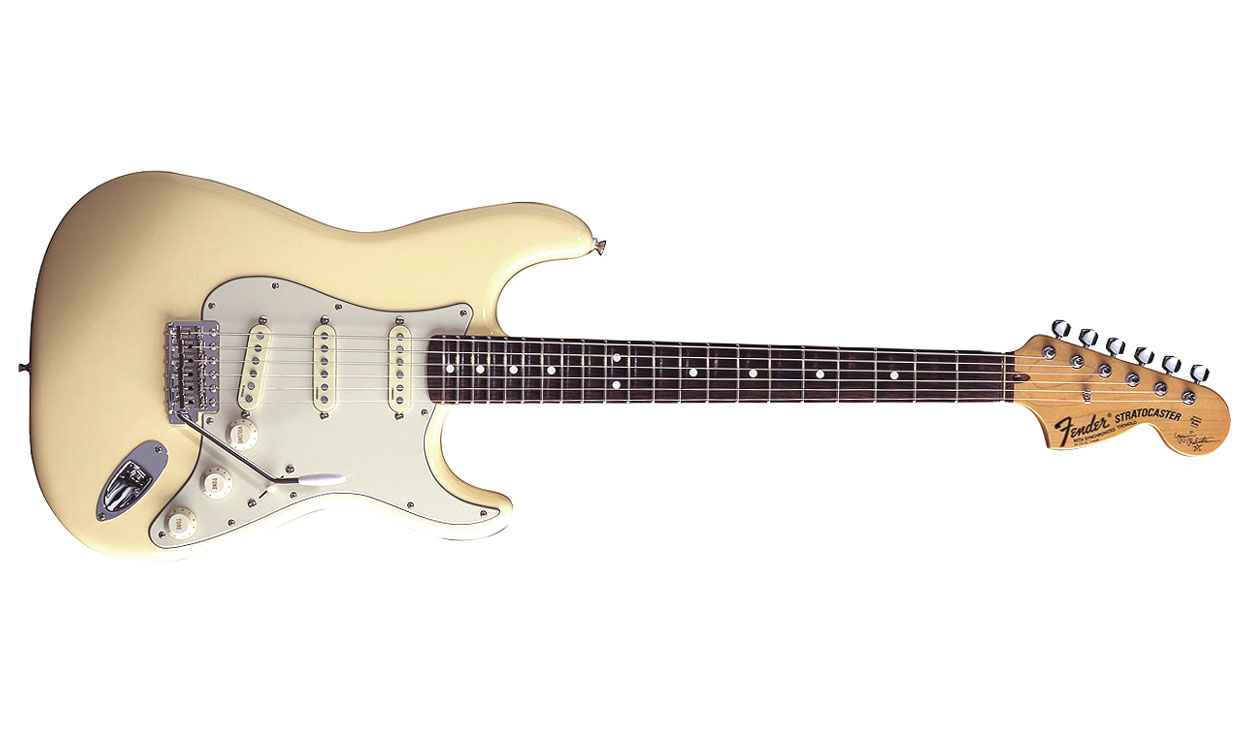 Fender Yngwie Malsteen Strat Artist Usa Signature Rw - Vintage White - Str shape electric guitar - Variation 1