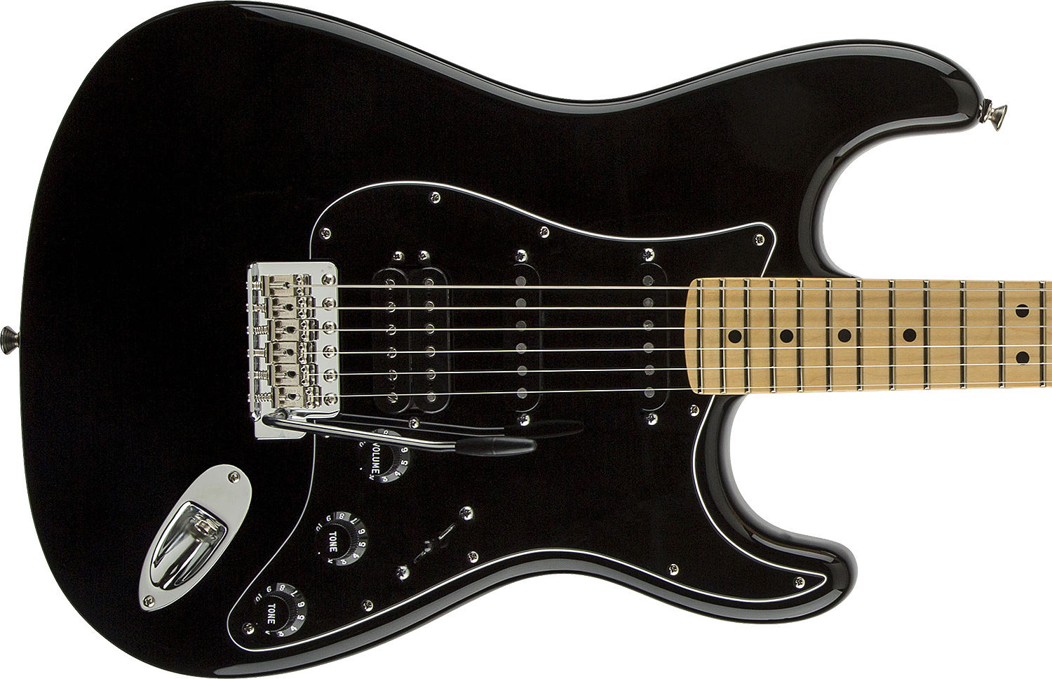 Fender Stratocaster American Special Hss Usa Mn - Black - Str shape electric guitar - Variation 2