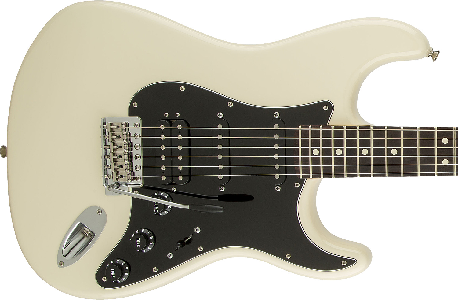 Fender Strat American Special Hss Usa Rw - Olympic White - Str shape electric guitar - Variation 2