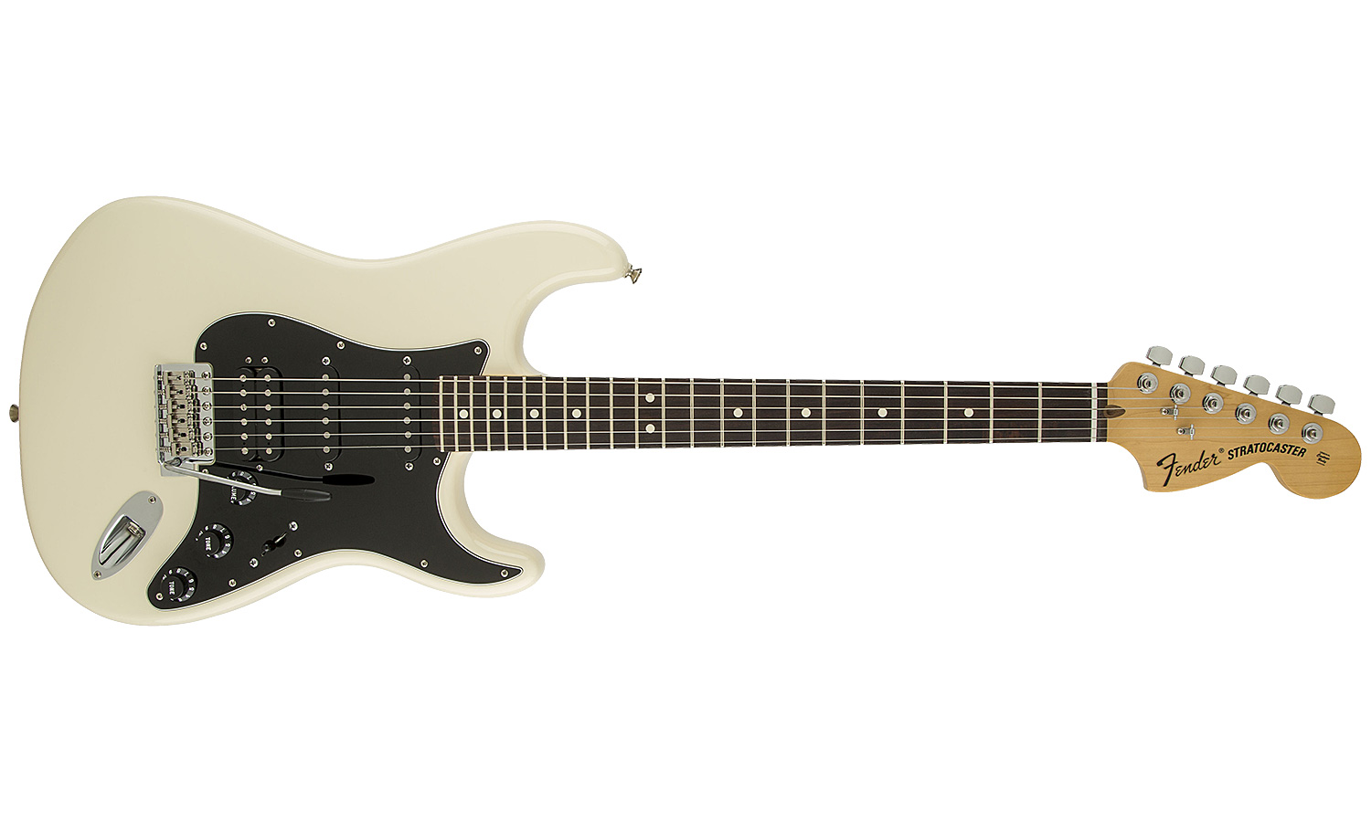 Fender Strat American Special Hss Usa Rw - Olympic White - Str shape electric guitar - Variation 1
