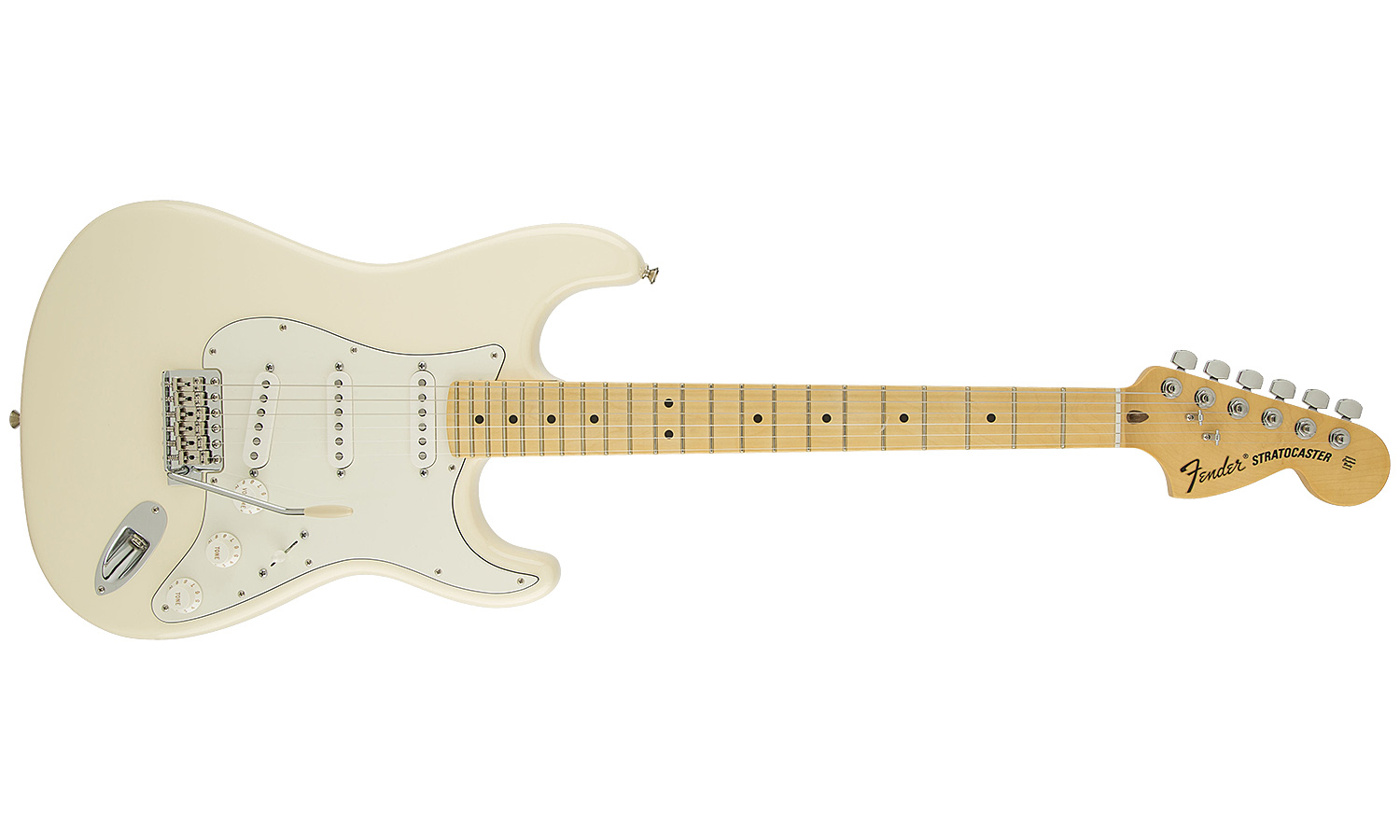 Fender Strat American Special Usa Mn - Olympic White - Str shape electric guitar - Variation 1