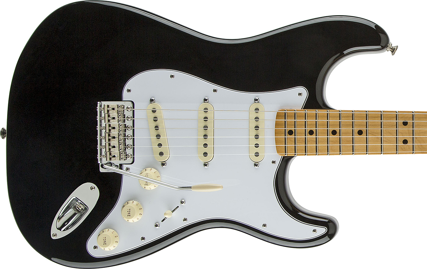 Fender Jimi Hendrix Strat Mex Sss Mn - Black - Str shape electric guitar - Variation 5