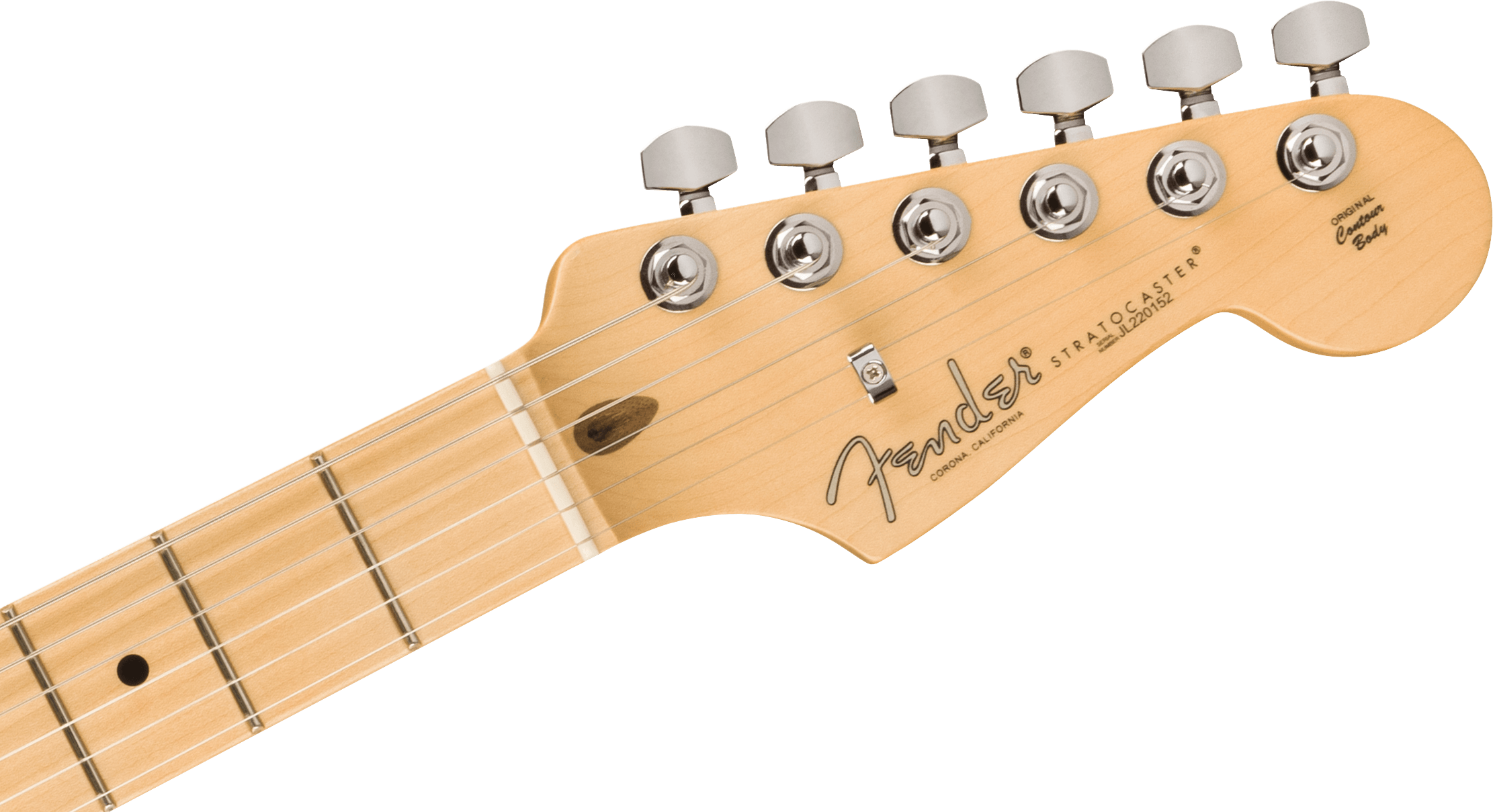 Fender Juanes Strat Trem Hss Mn - Luna White - Str shape electric guitar - Variation 4