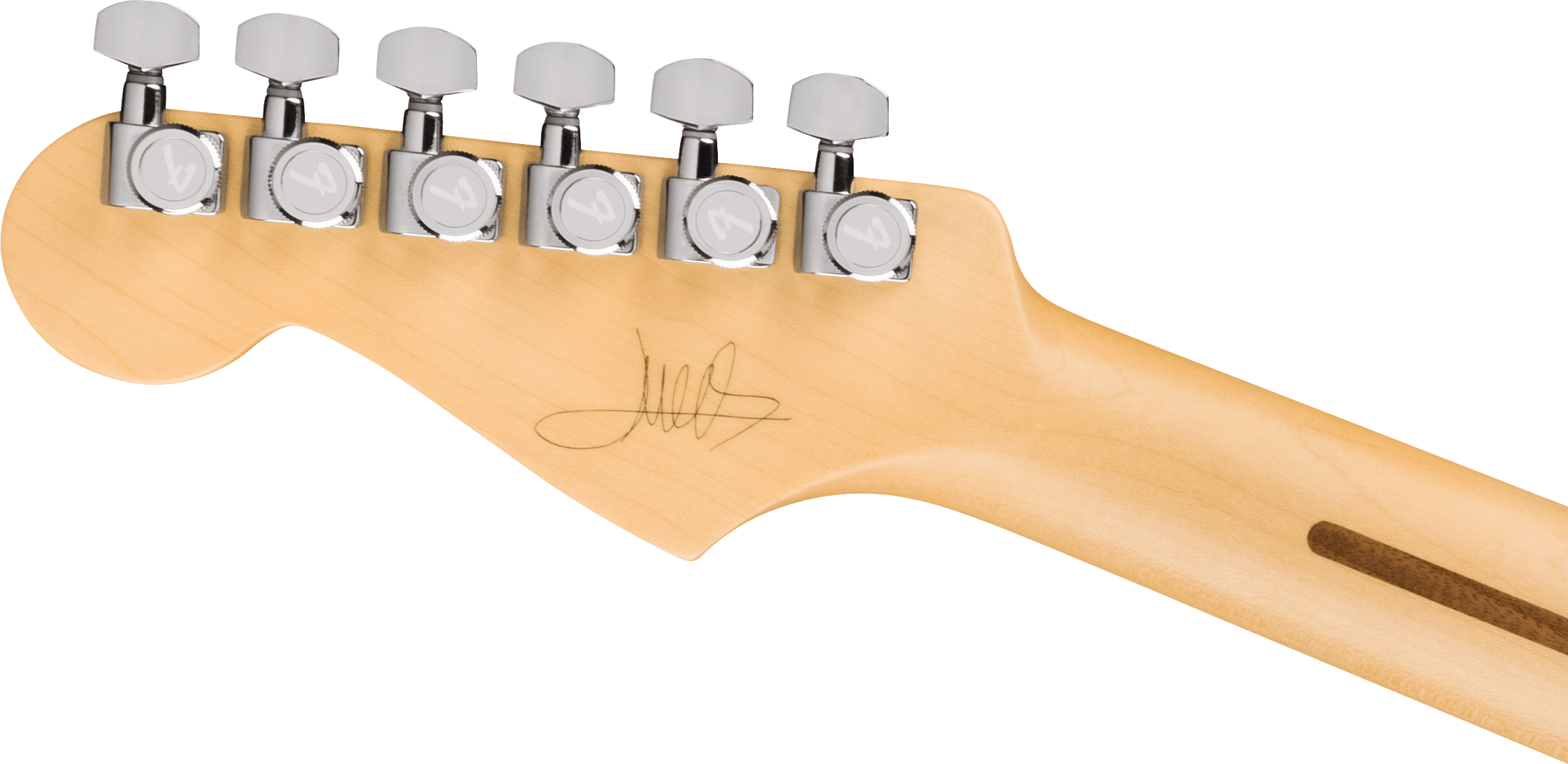 Fender Juanes Strat Trem Hss Mn - Luna White - Str shape electric guitar - Variation 5