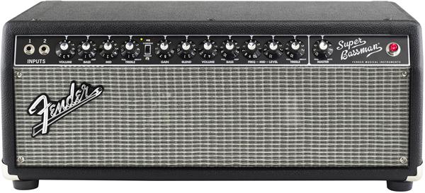 Bass amp head Fender Super Bassman - Black/Silver