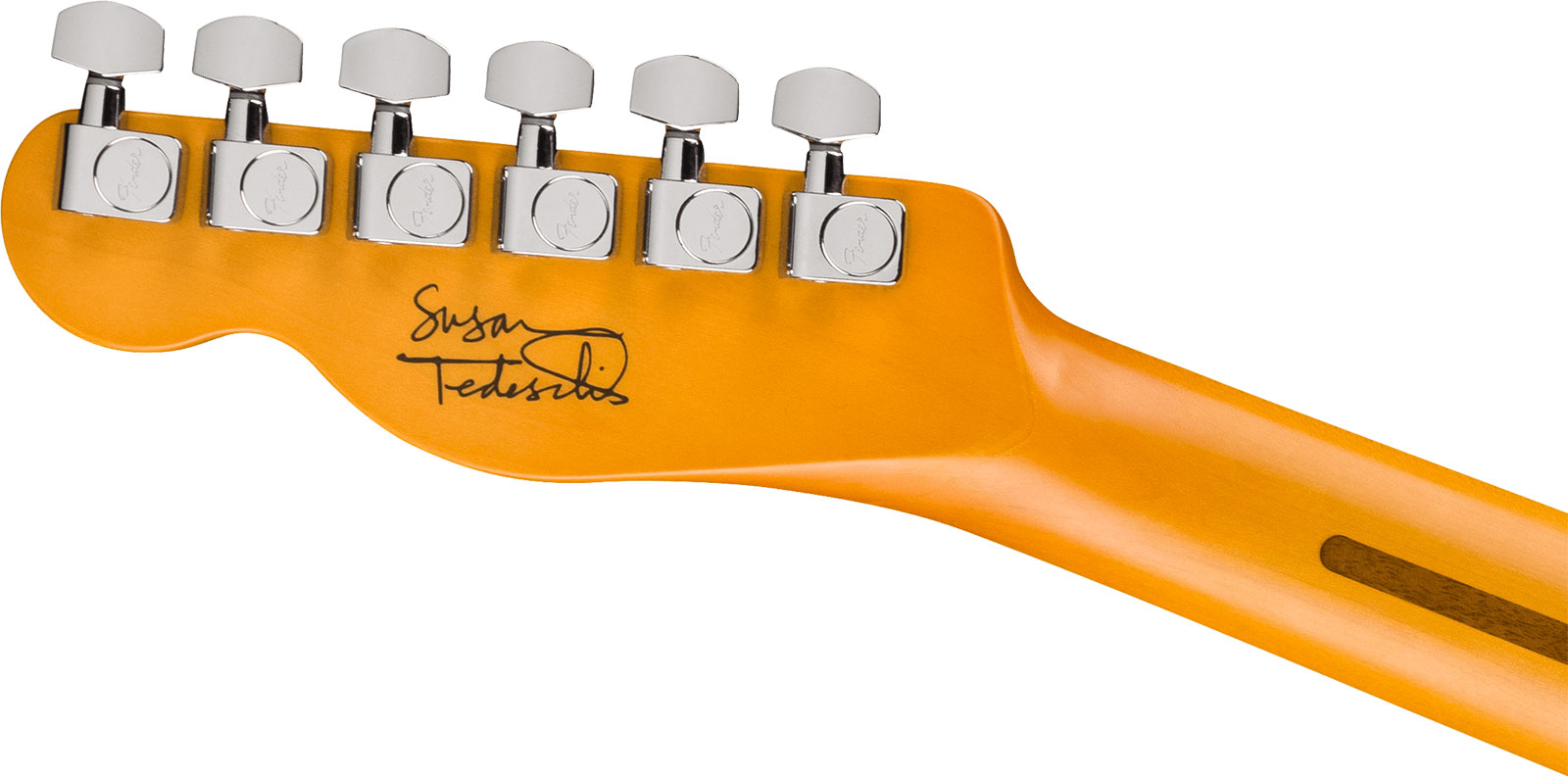 Fender Susan Tedeschi Tele Usa Signature 2s Ht Rw - Aged Caribbean Mist - Tel shape electric guitar - Variation 4