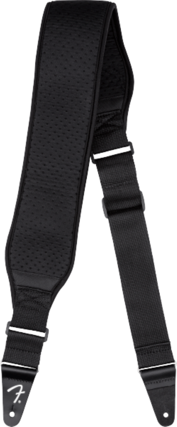 Fender Swell Neoprene Strap Black 3.5 Inch - Guitar strap - Variation 2