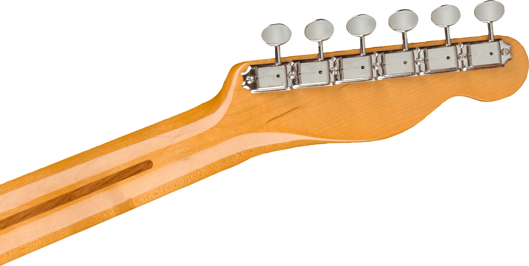 Fender Tele 1951 American Vintage Ii Lh Gaucher 2s Ht Mn - Butterscotch Blonde - Left-handed electric guitar - Variation 3