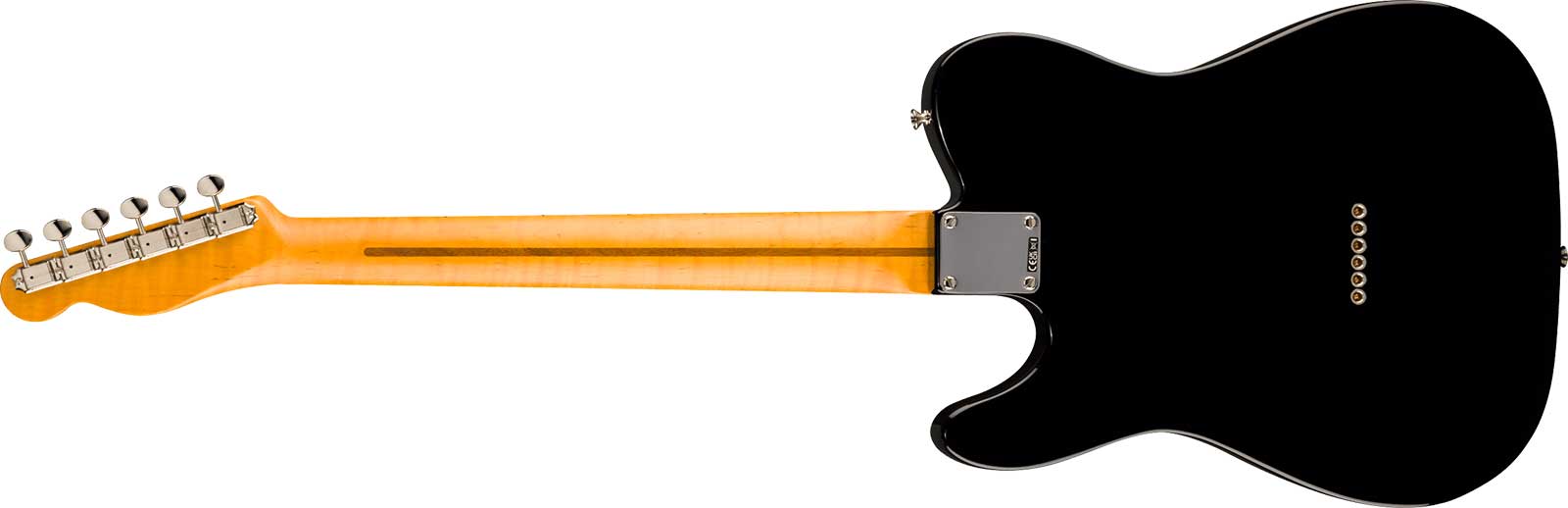 Fender Tele 1951 American Vintage Ii Ltd Usa 2s Ht Mn - Black - Tel shape electric guitar - Variation 1