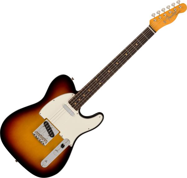 Solid body electric guitar Fender American Vintage II 1963 Telecaster (USA, RW) - 3-color sunburst