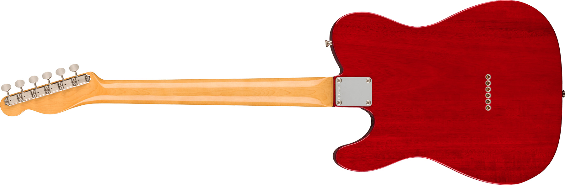Fender Tele 1963 American Vintage Ii Usa 2s Ht Rw - Crimson Red Transparent - Tel shape electric guitar - Variation 1