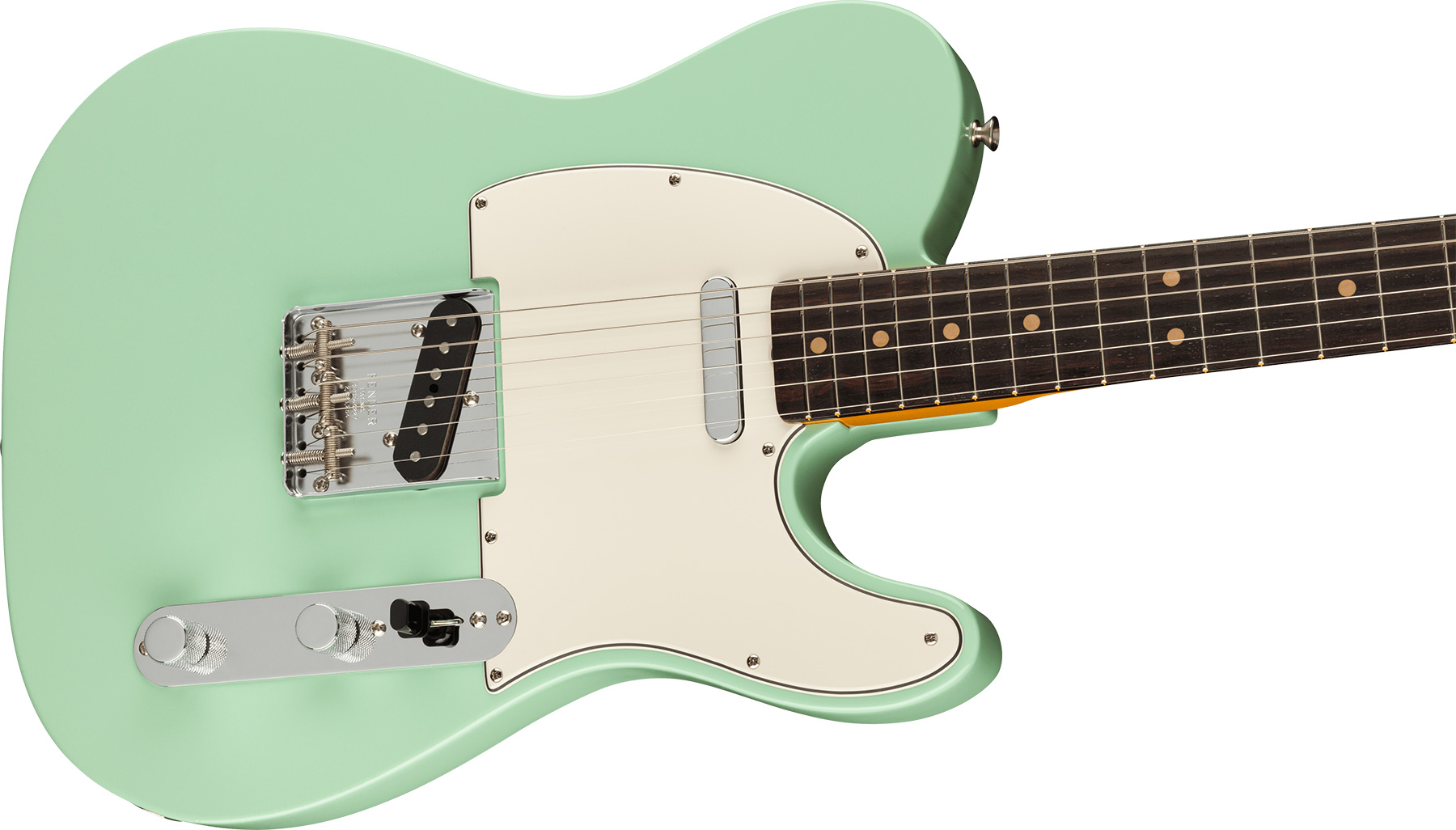 Fender Tele 1963 American Vintage Ii Usa 2s Ht Rw - Surf Green - Tel shape electric guitar - Variation 2