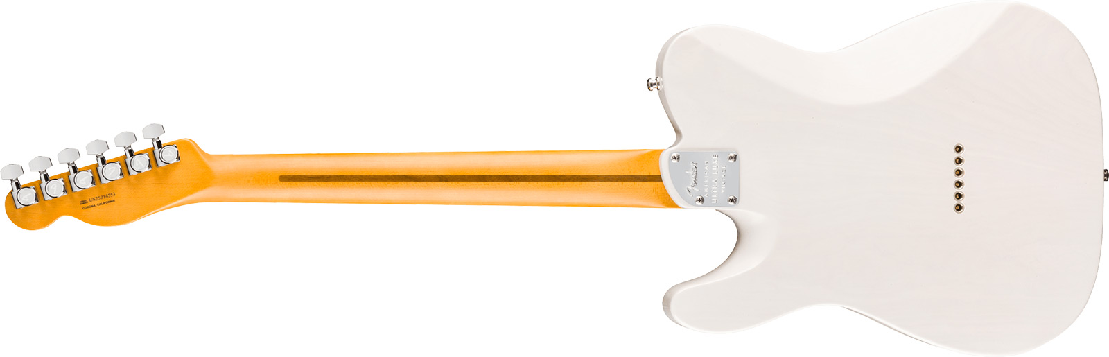 Fender Tele 50s American Ultra Luxe Vintage Usa 2s Ht Mn - White Blonde - Tel shape electric guitar - Variation 1