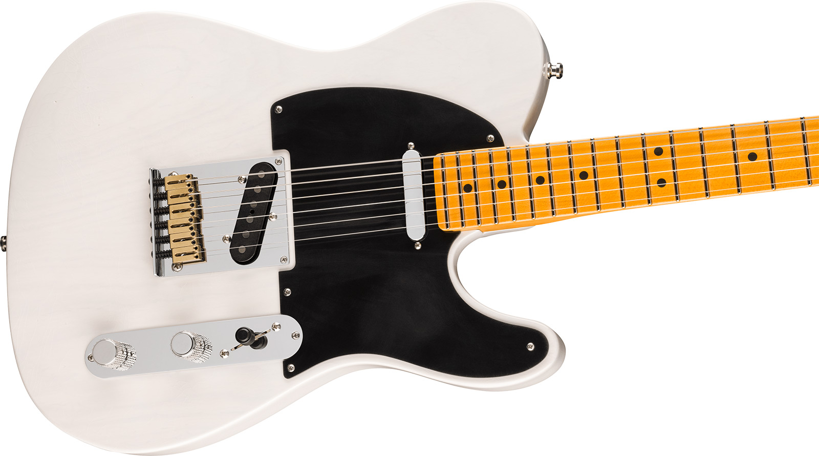 Fender Tele 50s American Ultra Luxe Vintage Usa 2s Ht Mn - White Blonde - Tel shape electric guitar - Variation 2