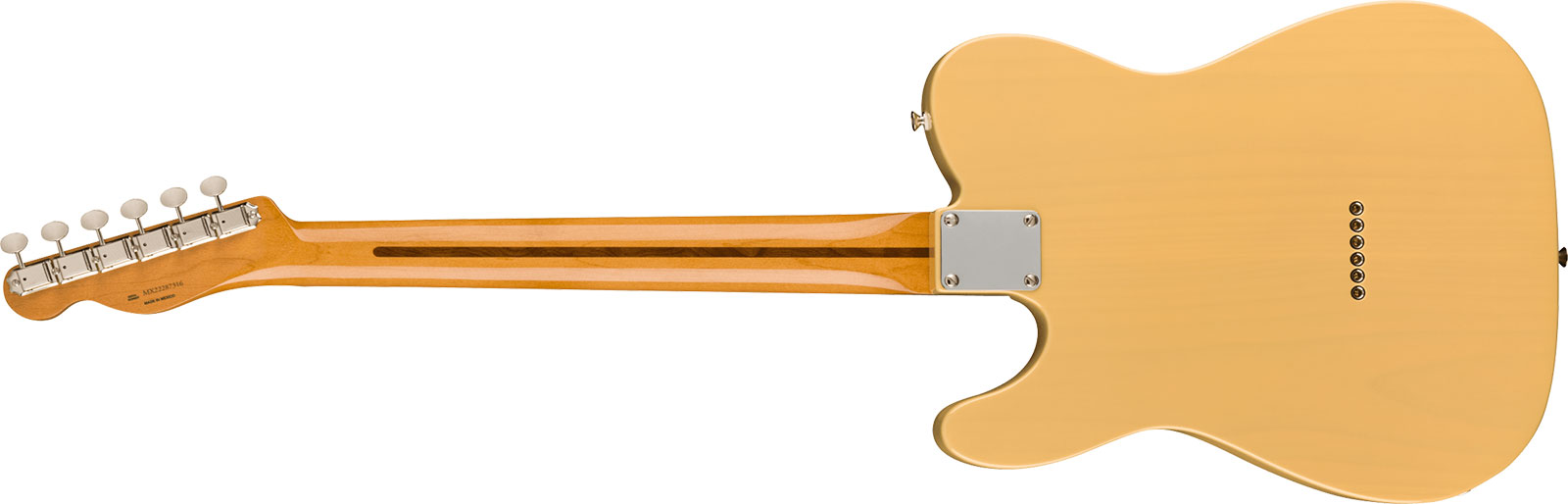 Fender Tele Nocaster 50s Vintera 2 Mex 2s Ht Mn - Blackguard Blonde - Tel shape electric guitar - Variation 1