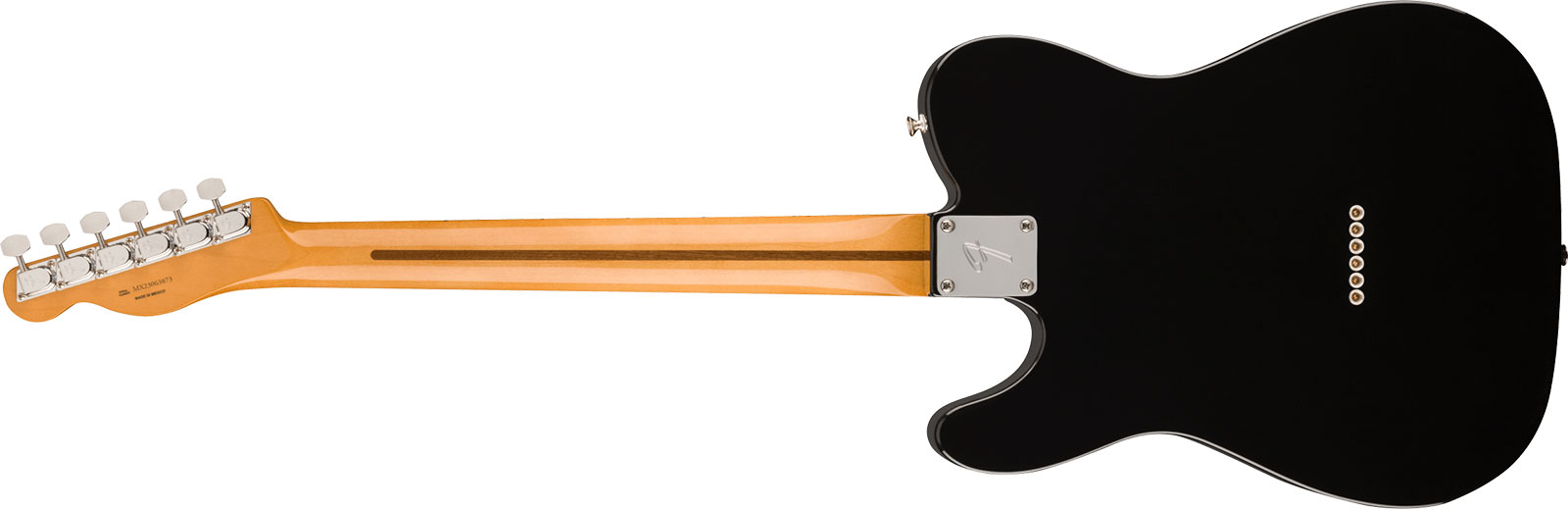 Fender Tele 60s Thinline Vintera 2 Mex 2s Ht Mn - Black - Semi-hollow electric guitar - Variation 1