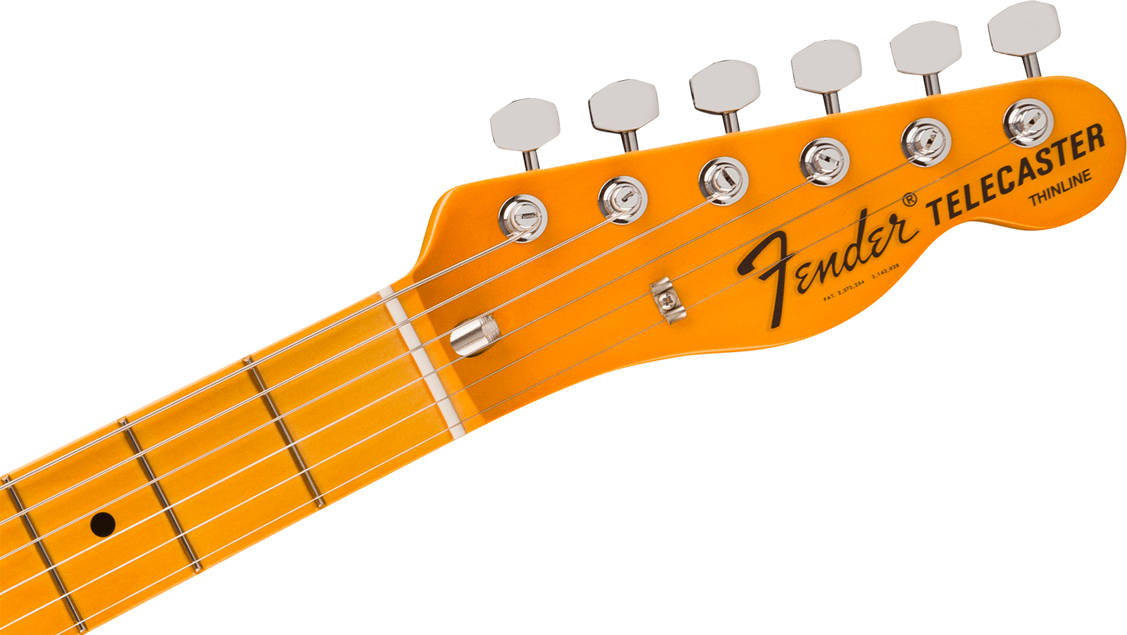 Fender Tele 72 Thinline American Vintage Ii Ltd 2h Ht Mn - Olympic White - Tel shape electric guitar - Variation 3