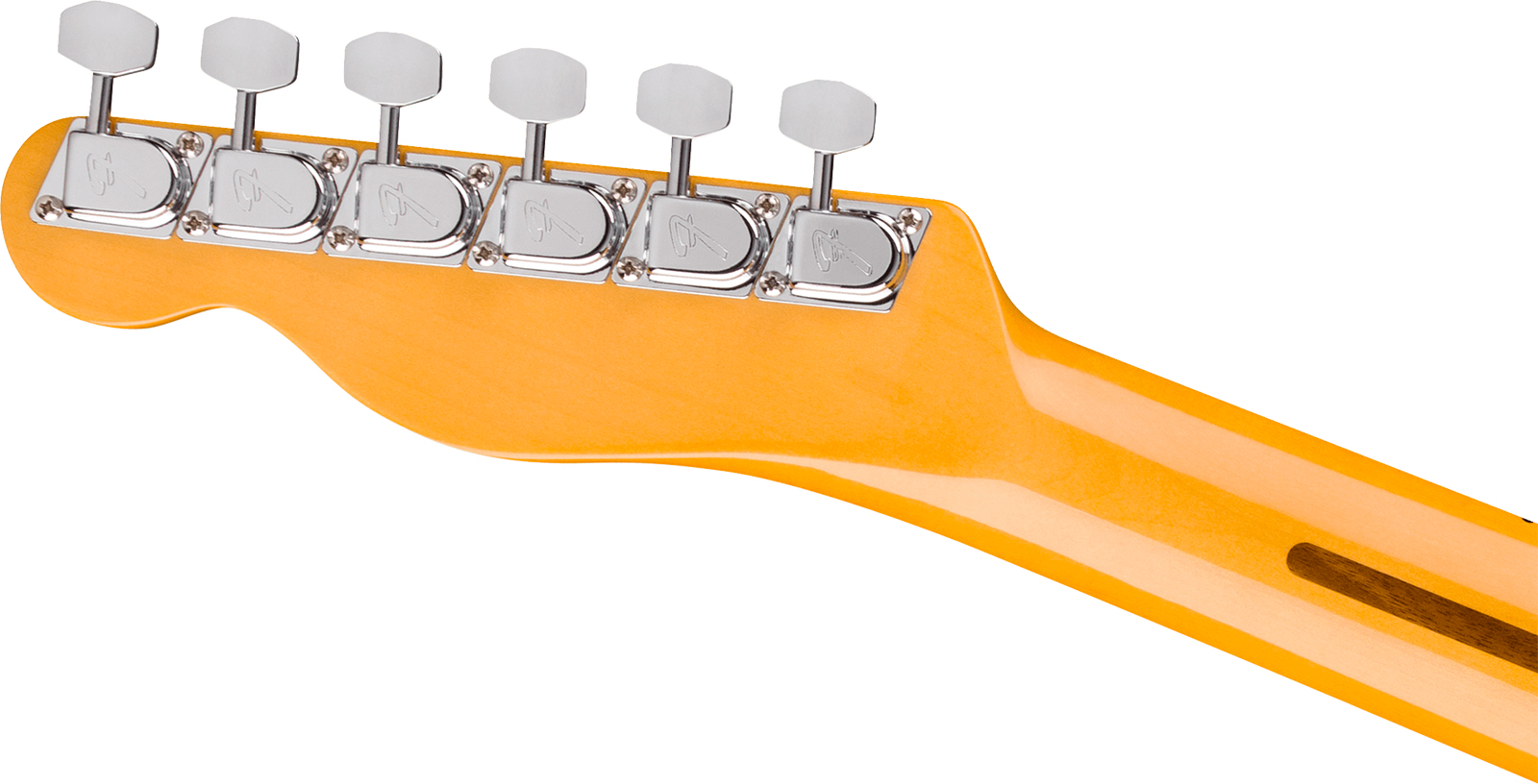 Fender Tele 72 Thinline American Vintage Ii Ltd 2h Ht Mn - Olympic White - Tel shape electric guitar - Variation 4