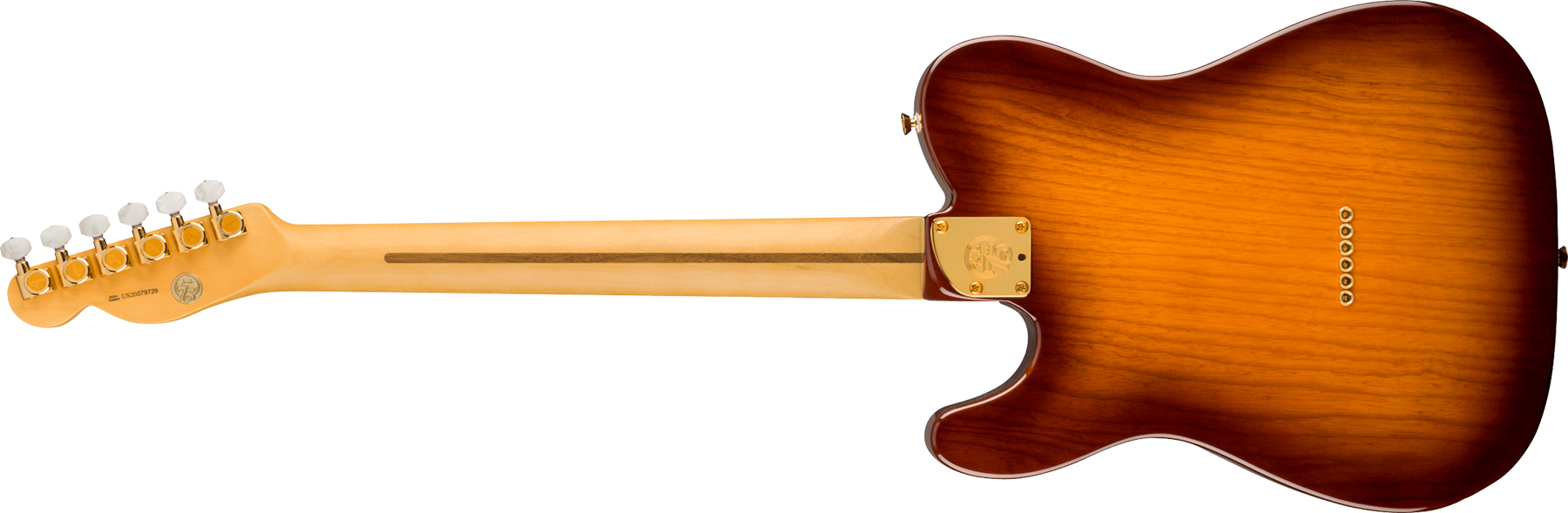 Fender Tele 75th Anniversary Commemorative Ltd Usa Mn +etui - 2-color Bourbon Burst - Tel shape electric guitar - Variation 1