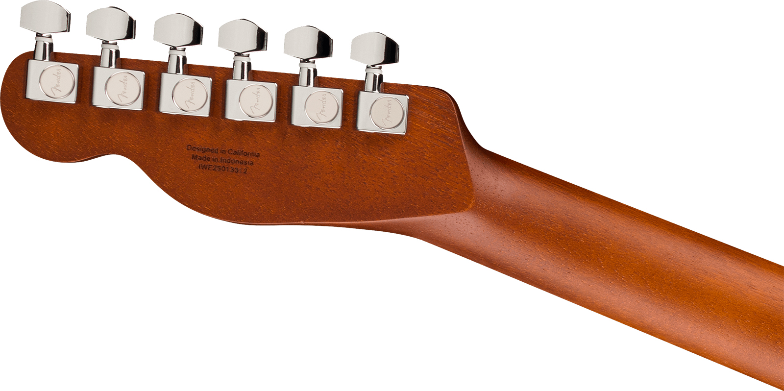 Fender Tele Acoustasonic Standard Ltd Ind Epicea Nyatoh Rw - Lake Placid Blue - Folk guitar - Variation 3