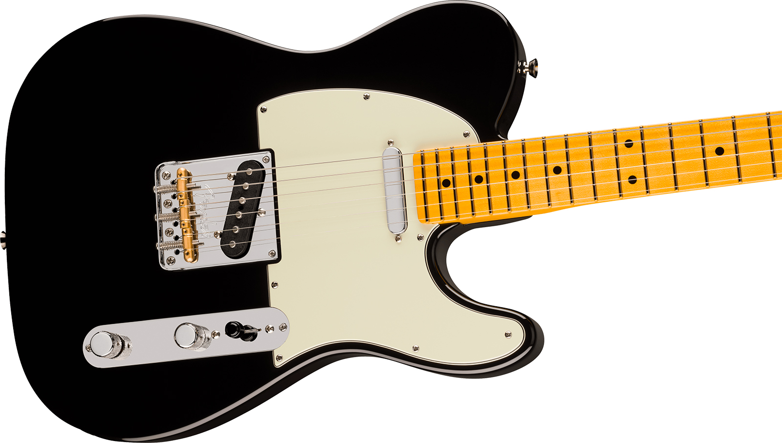 Fender Tele American Pro. Usa  2s Ht Mn - Black - Tel shape electric guitar - Variation 2