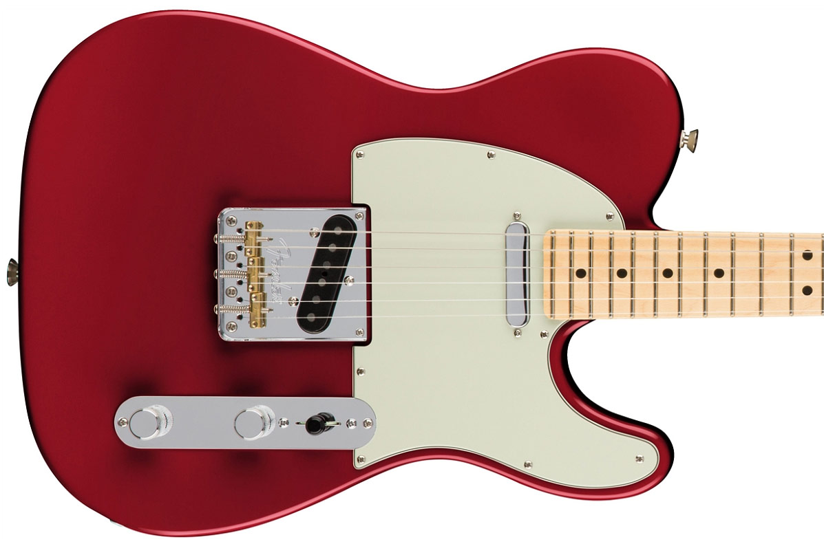 Fender Tele American Professional 2s Usa Mn - Candy Apple Red - Tel shape electric guitar - Variation 1