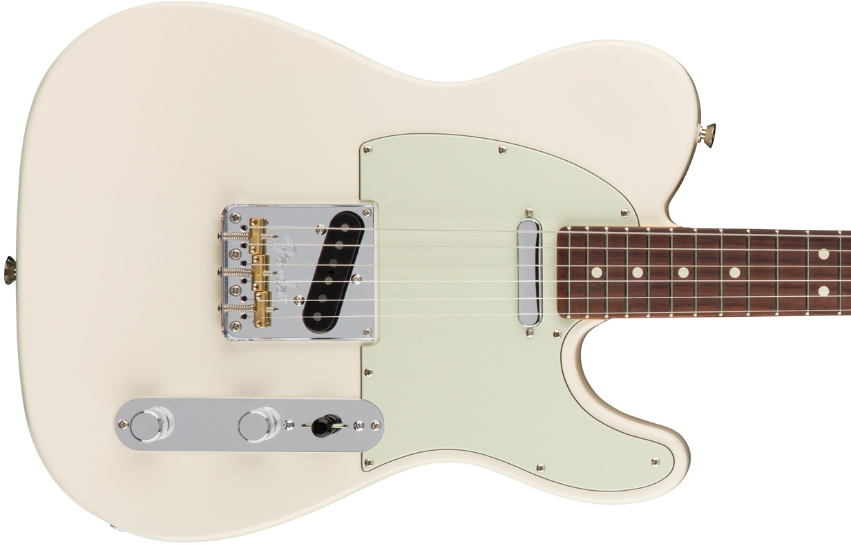 Fender Tele American Professional 2s Usa Rw - Olympic White - Tel shape electric guitar - Variation 1