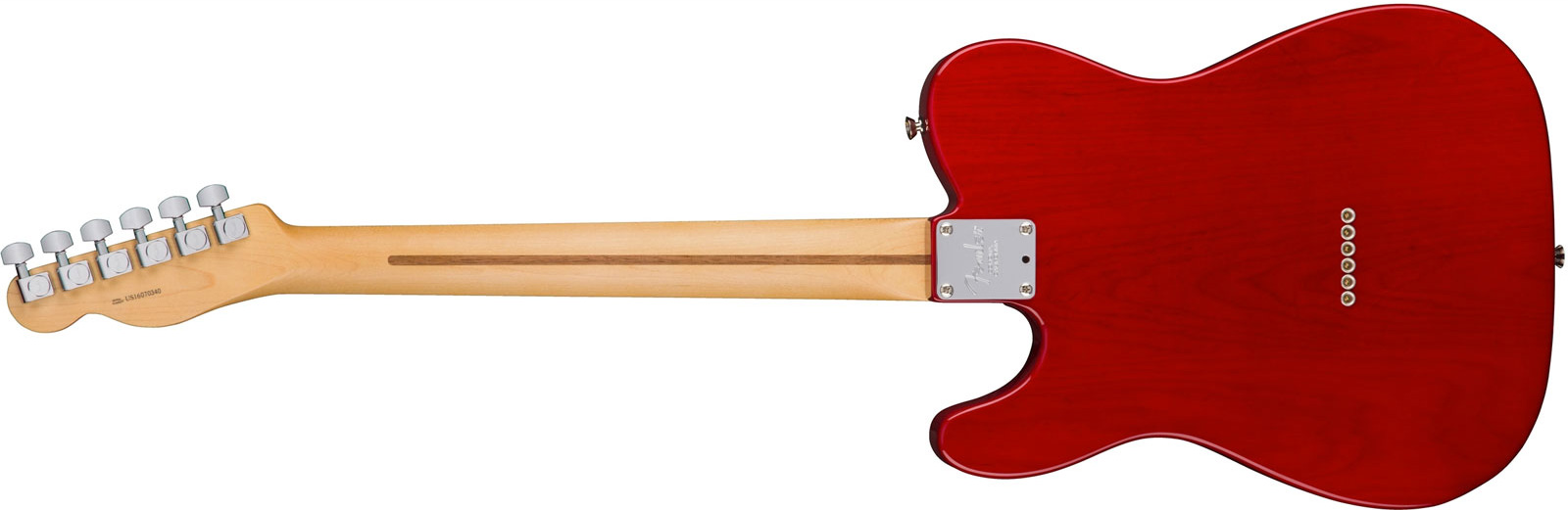 Fender Tele American Professional 2s Usa Rw - Crimson Red Transparent - Str shape electric guitar - Variation 1