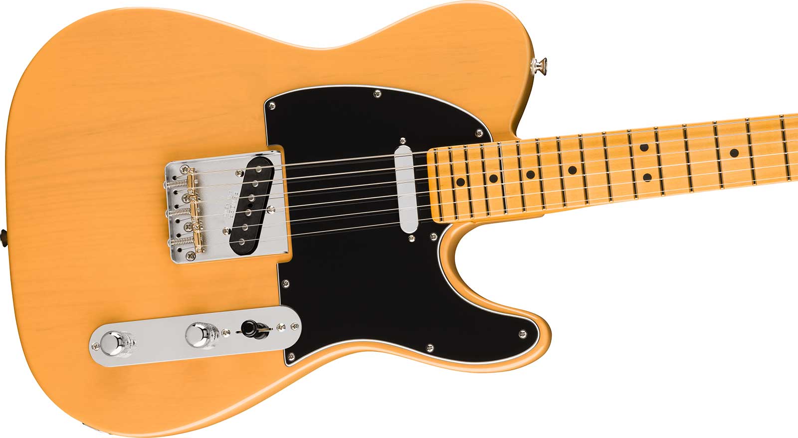 Fender Tele American Professional Classic Usa 2s Ht Mn - Butterscotch Blonde - Tel shape electric guitar - Variation 2