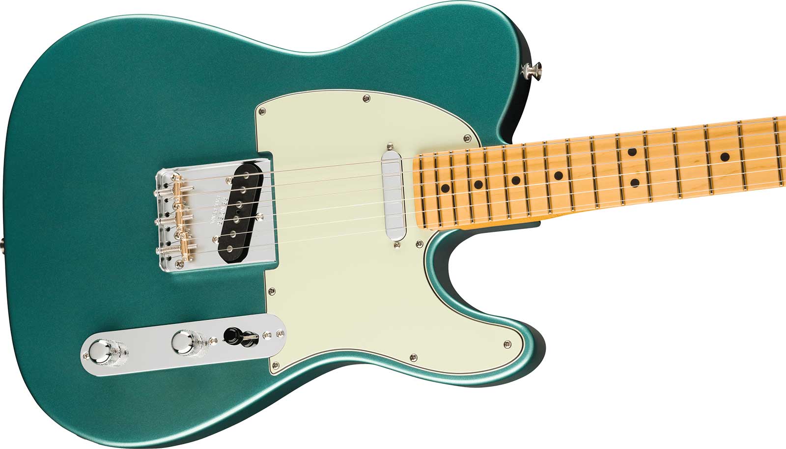 Fender Tele American Professional Classic Usa 2s Ht Mn - Faded Sherwood Green Metallic - Tel shape electric guitar - Variation 2