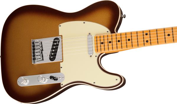 Solid body electric guitar Fender American Ultra Telecaster (USA, MN) - mocha burst