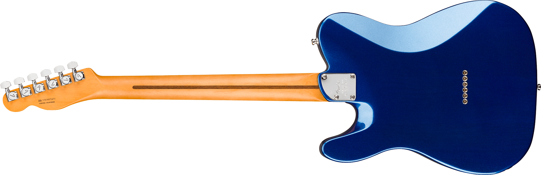 Fender Tele American Ultra 2019 Usa Mn - Cobra Blue - Tel shape electric guitar - Variation 1