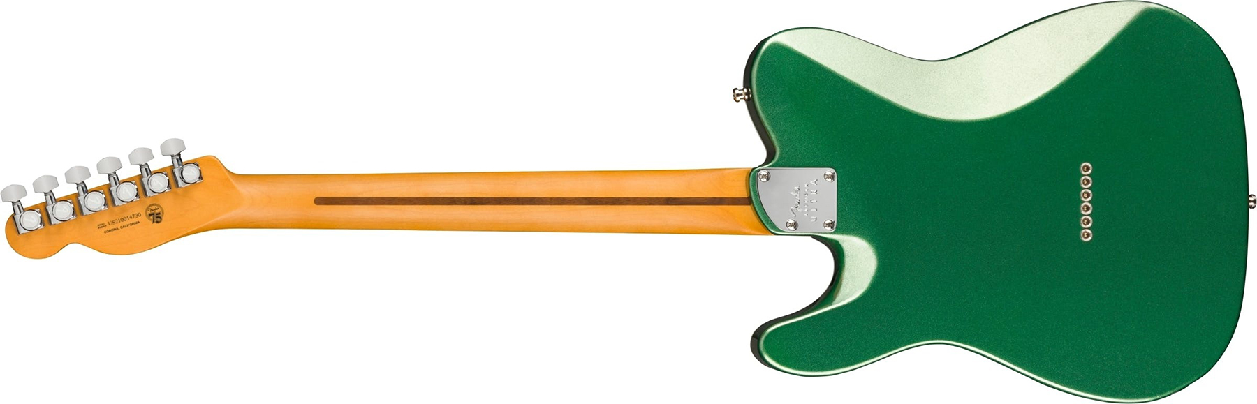 Fender Tele American Ultra Fsr Ltd Usa 2s Ht Eb - Mystic Pine Green - Tel shape electric guitar - Variation 1