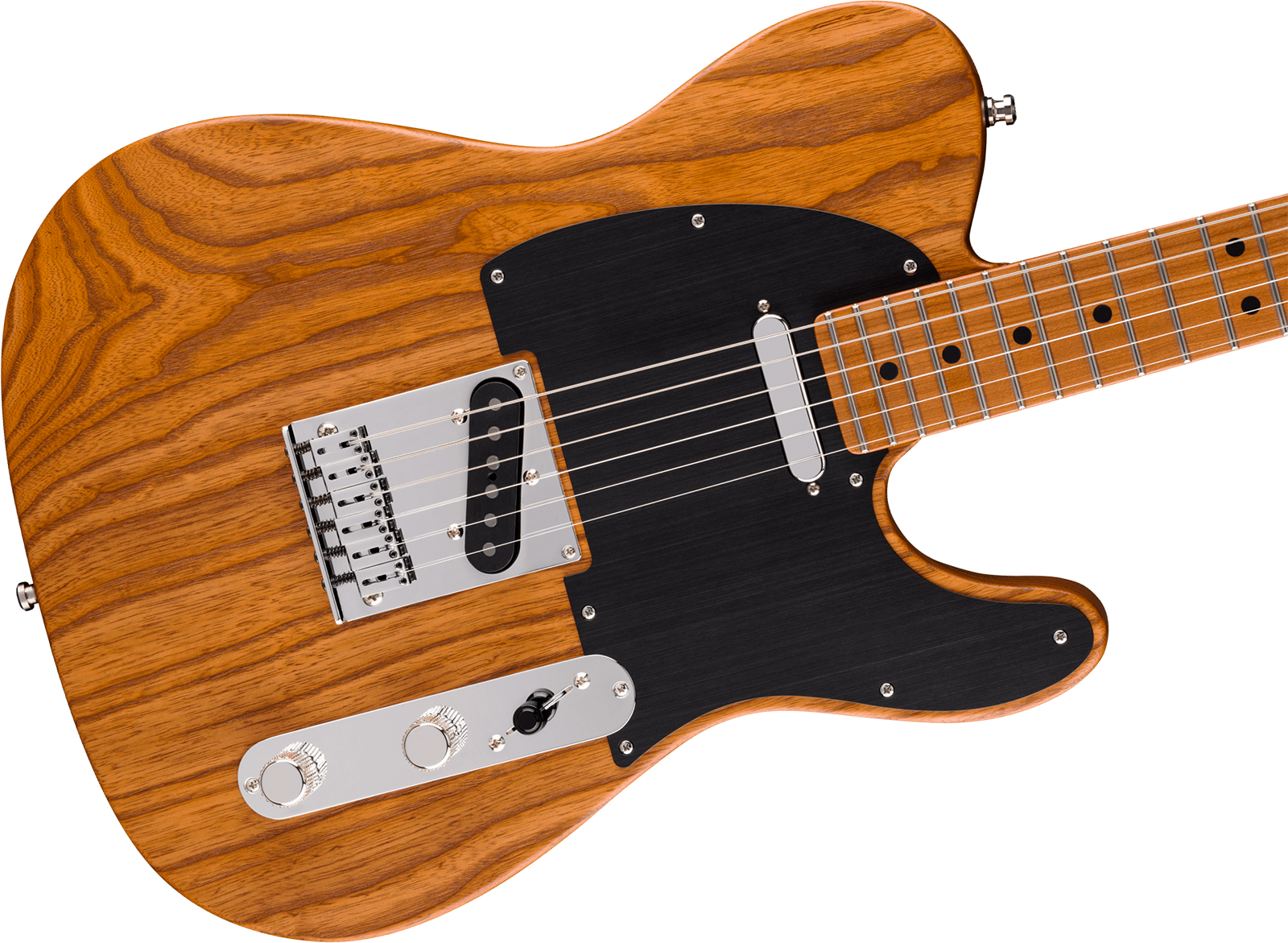 Fender Tele American Ultra Ii Ltd Usa 3s Custom Shop Ht Mn - Natural - Tel shape electric guitar - Variation 2