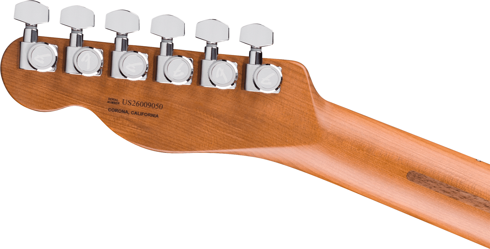 Fender Tele American Ultra Ii Ltd Usa 3s Custom Shop Ht Mn - Natural - Tel shape electric guitar - Variation 4