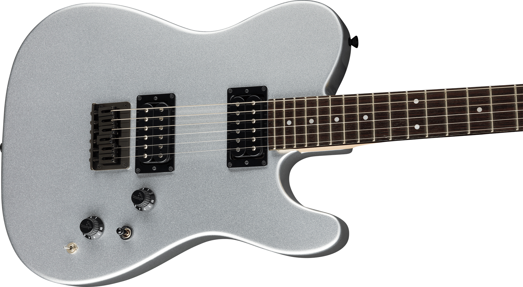 Fender Tele Boxer Hh Jap 2h Ht Rw +housse - Inca Silver - Tel shape electric guitar - Variation 2