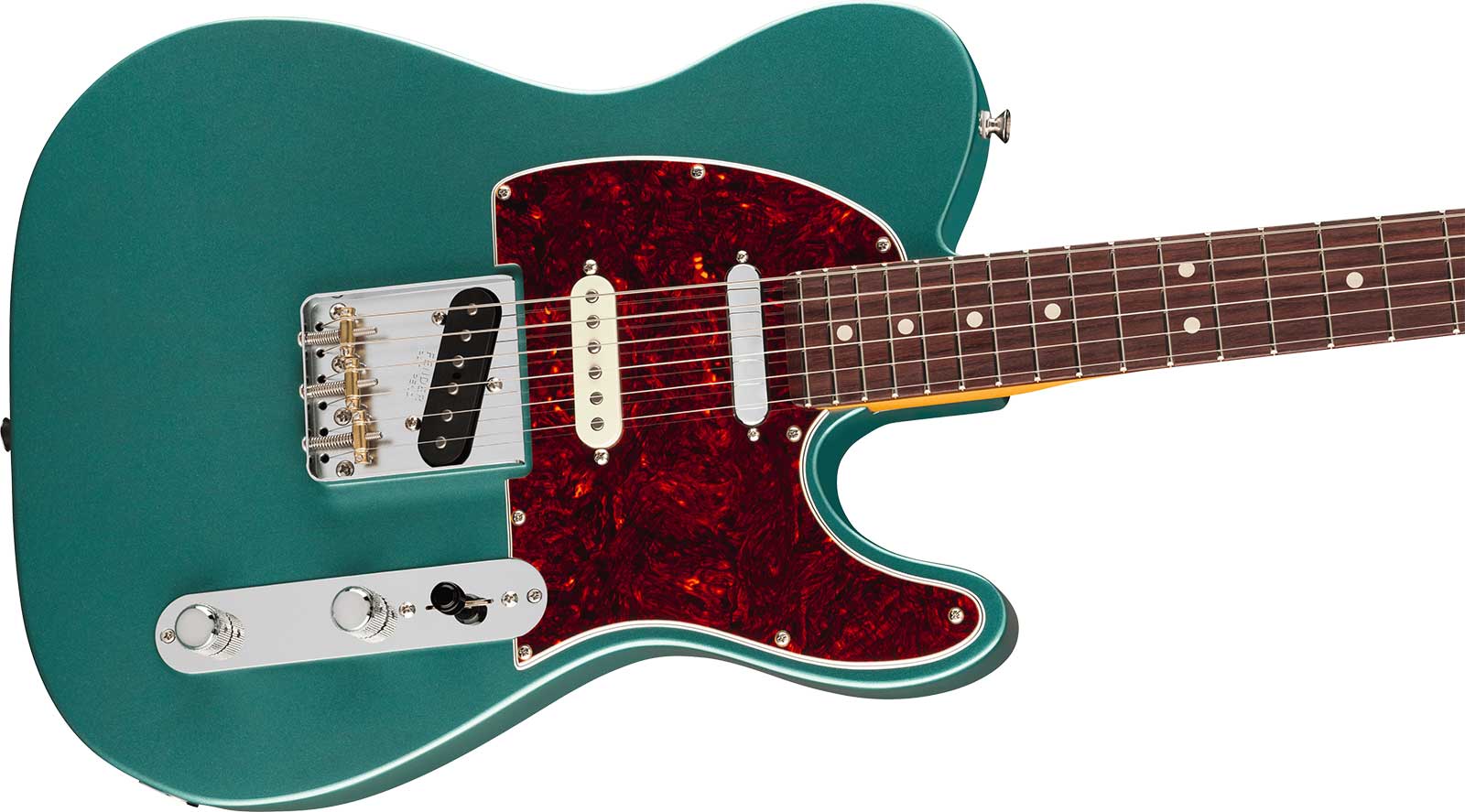 Fender Tele Classic Hotshot American Pro Usa 3s Ht Rw - Faded Sherwood Green Metallic - Tel shape electric guitar - Variation 2