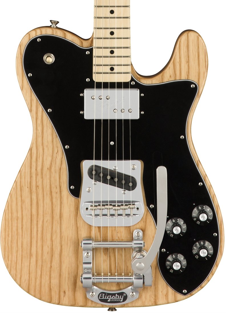 Fender Tele Custom 72 Bigsby Classic Ltd Mex Sh Mn - Natural - Tel shape electric guitar - Variation 2