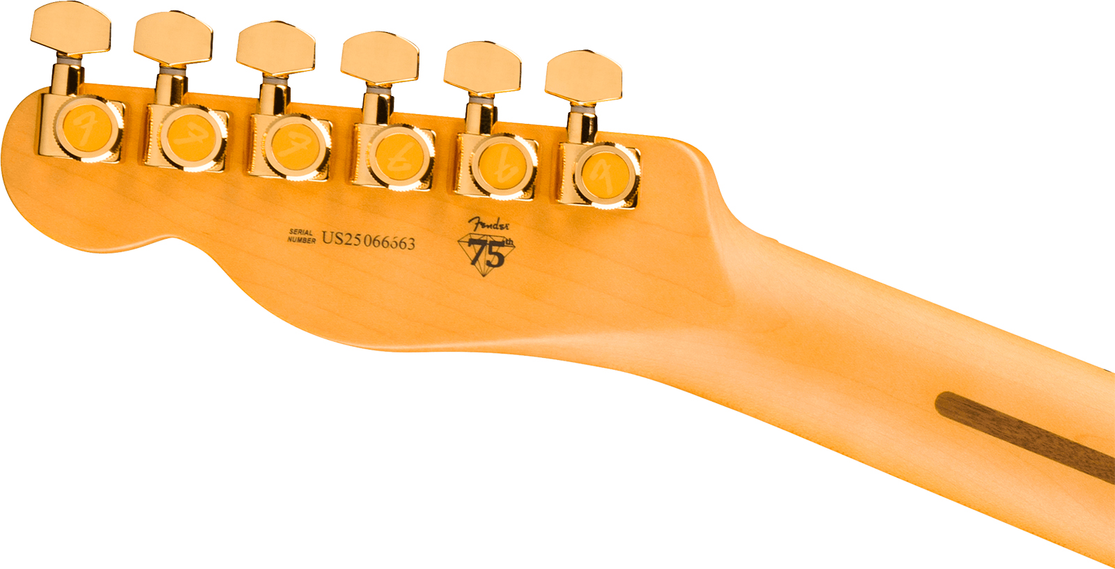 Fender Tele Custom American Pro Ii 75th Ann. Usa 2s Ht Mn - 2-color Sunburst - Tel shape electric guitar - Variation 4