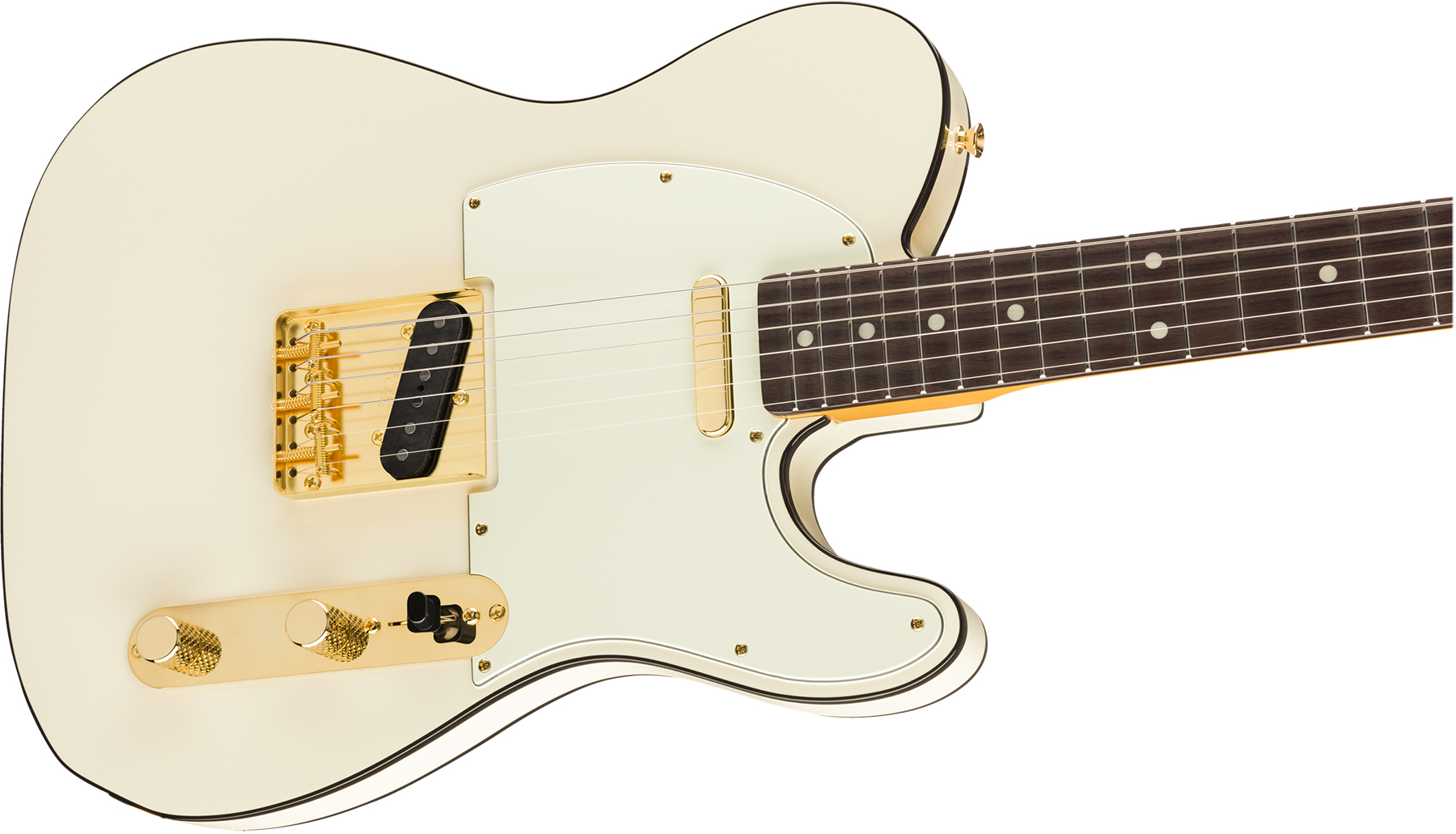 Fender Tele Daybreak Ltd 2019 Japon Gh Rw - Olympic White - Tel shape electric guitar - Variation 2