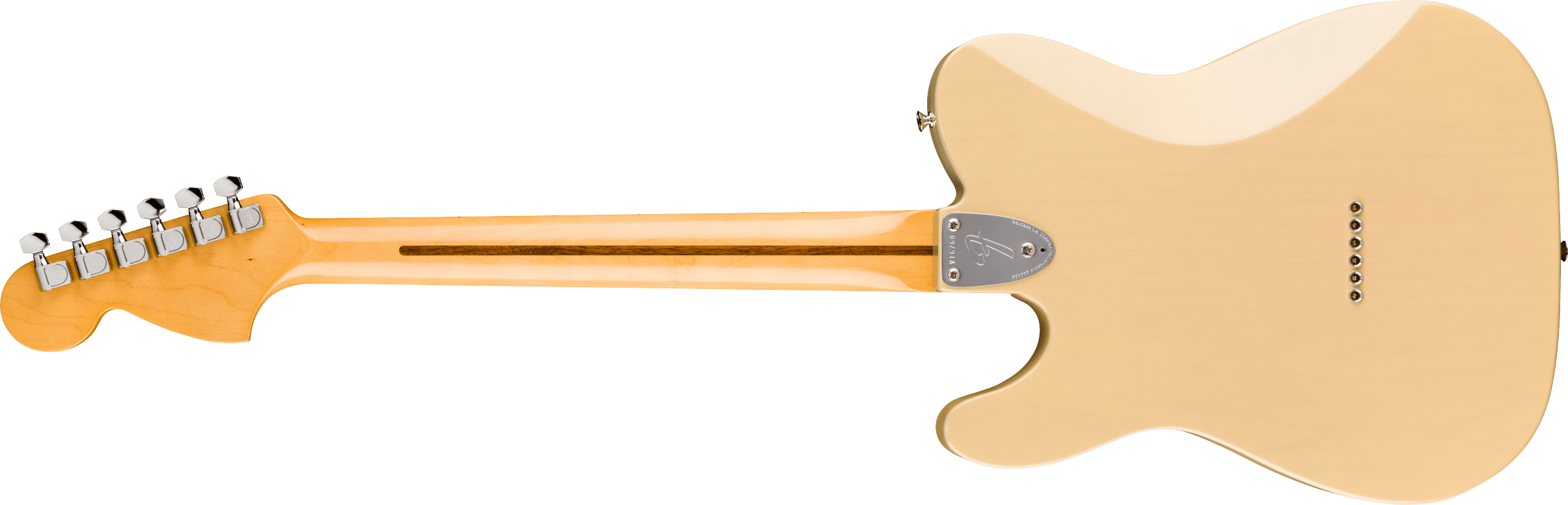 Fender Tele Deluxe 1975 American Vintage Ii Usa 2h Ht Mn - Vintage Blonde - Tel shape electric guitar - Variation 1