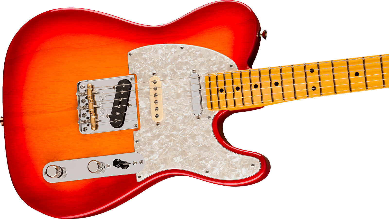 Fender Tele Hot Shot American Pro. Usa  2s Ht Mn - Aged Cherry Burst - Tel shape electric guitar - Variation 2