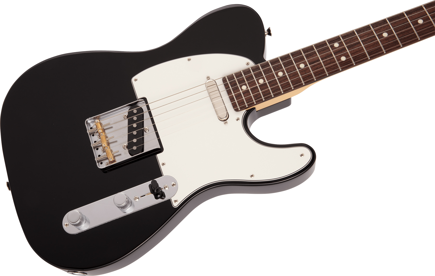 Fender Made in Japan Hybrid II Telecaster - black Tel shape