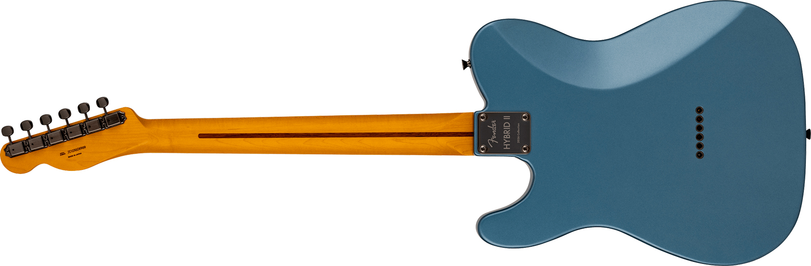 Fender Tele Hybrid Ii Mij Ltd Jap 2s Ht Mn - Matte Aero Blue Satin Metallic - Tel shape electric guitar - Variation 1