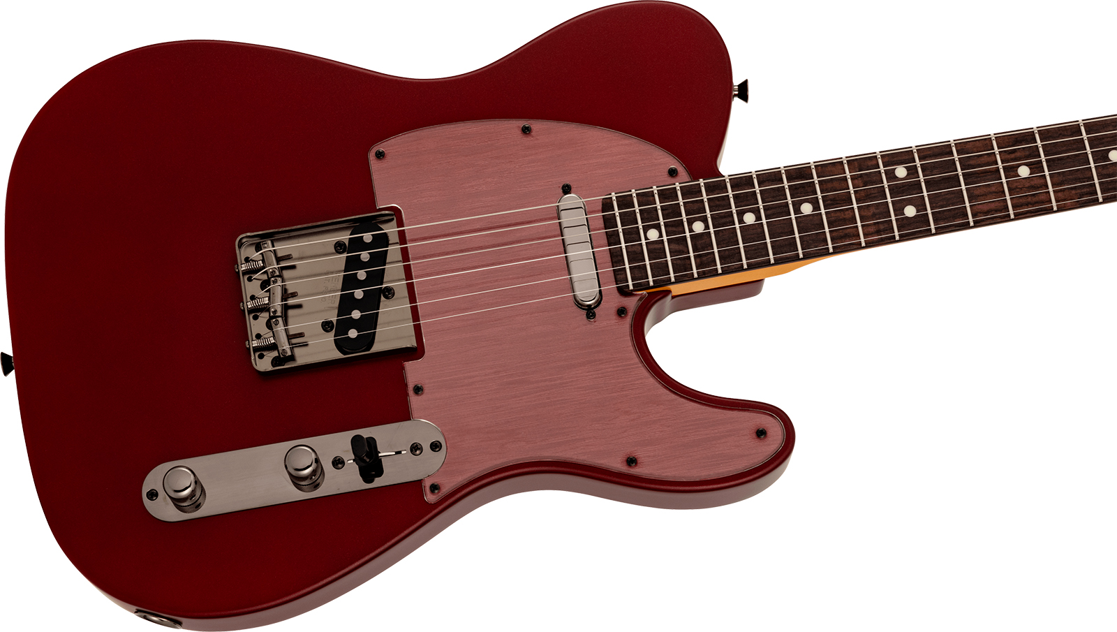 Fender Tele Hybrid Ii Mij Ltd Jap 2s Ht Rw - Matte Inferno Red - Tel shape electric guitar - Variation 2