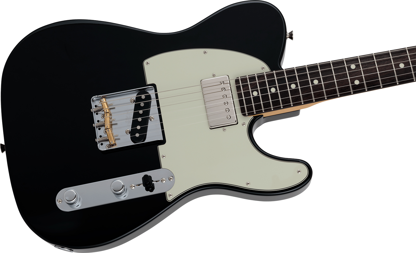 Fender Tele Hybrid Ii Mij Ltd Jap Sh Ht Rw - Black - Tel shape electric guitar - Variation 2