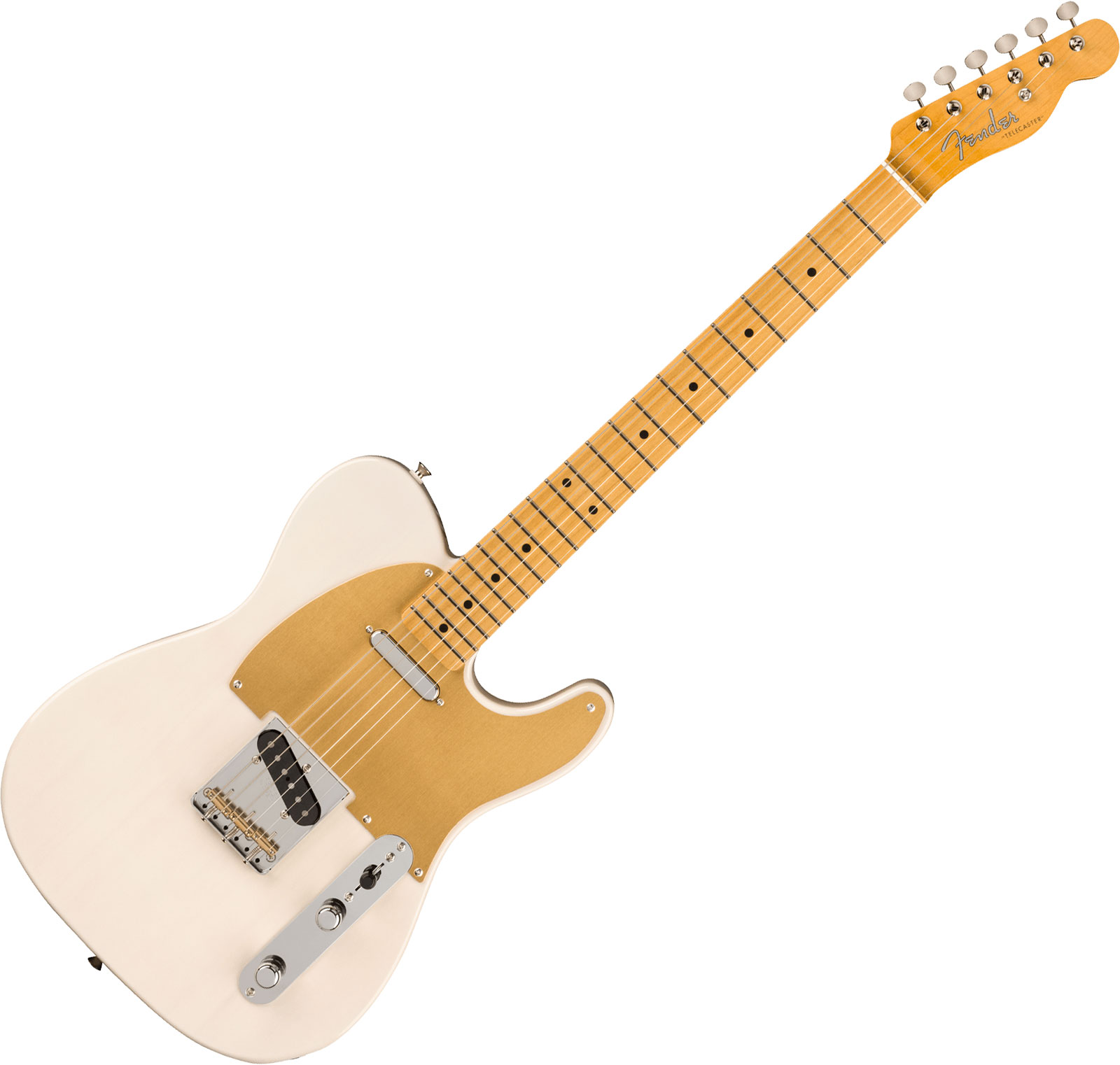 Fender JV Modified '50s Telecaster (Japan, MN) - white blonde Solid body  electric guitar white